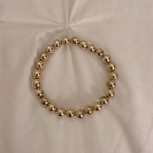 golden bead bracelet